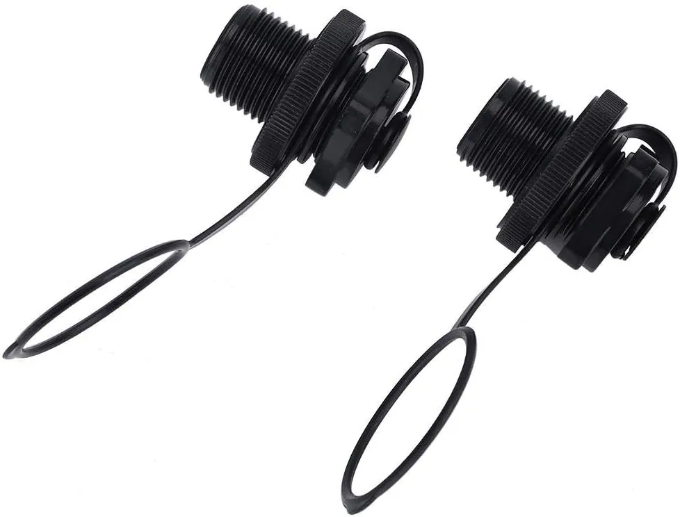2 PCS River Run Tube,Air Valve,Air Bed Dinghy Kayak Canoe Fishing Boats Raft Airbed Replacement Screw for Inflatable Rubber Dinghy Raft Pool Boat