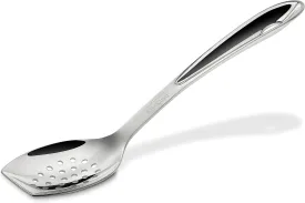 All-Clad Specialty Stainless Steel Kitchen Gadgets Slotted Spoon Kitchen Tools, Kitchen Hacks Silver