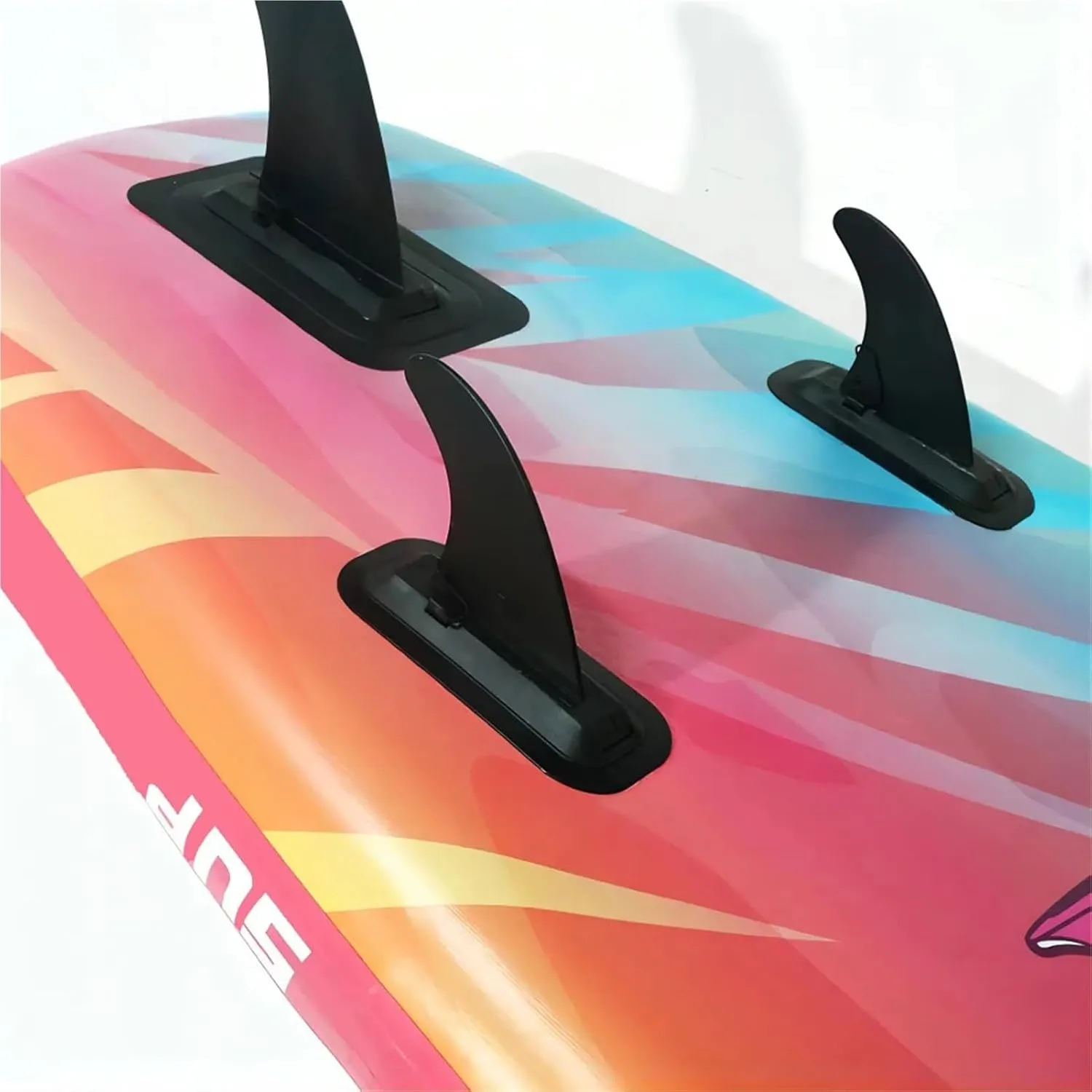 Big SUP Fin Detachable Surf Fin for Longboard, Surfboard and Paddleboard Replacement Quick Fin Easy Installation