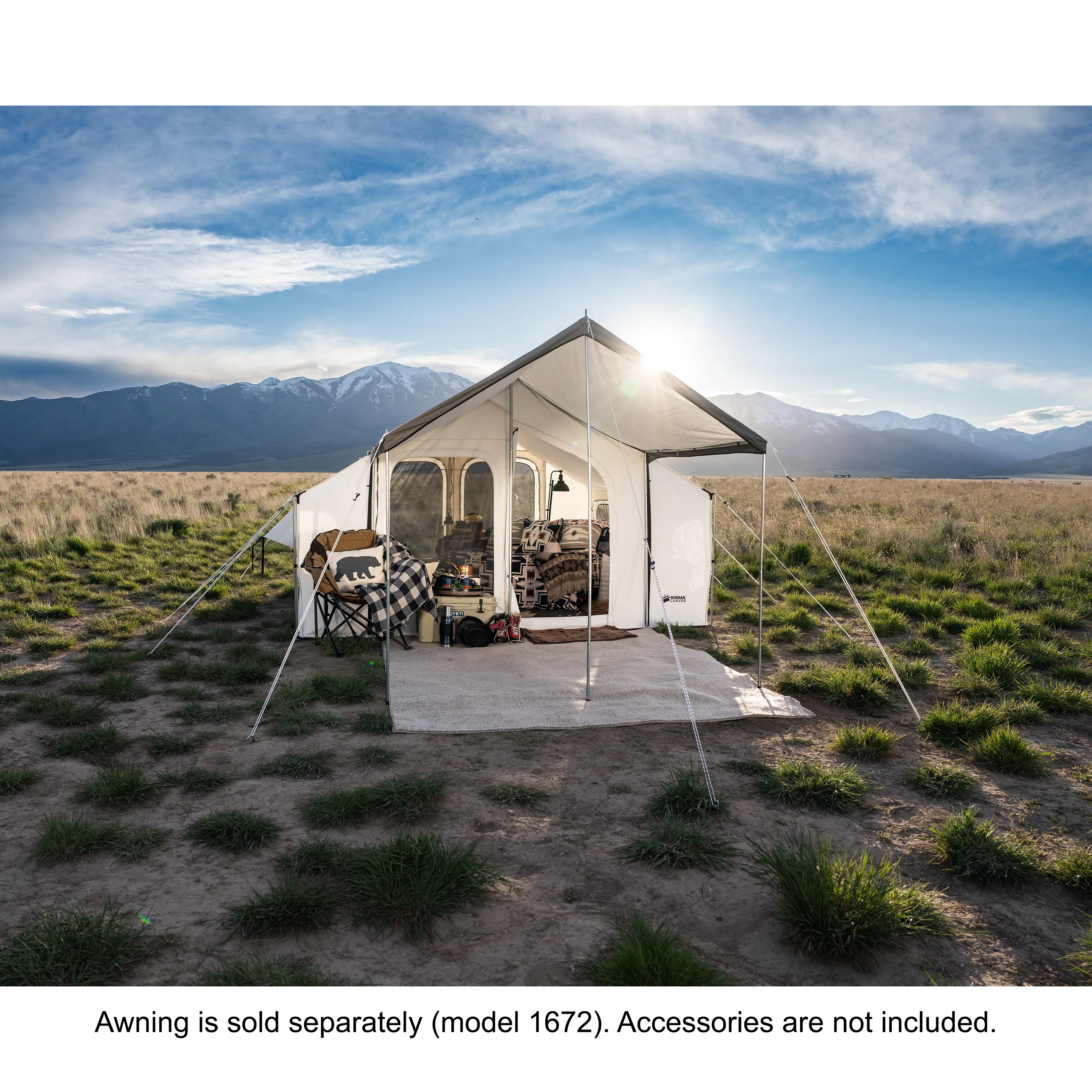 Canvas Cabin Glamping Tent