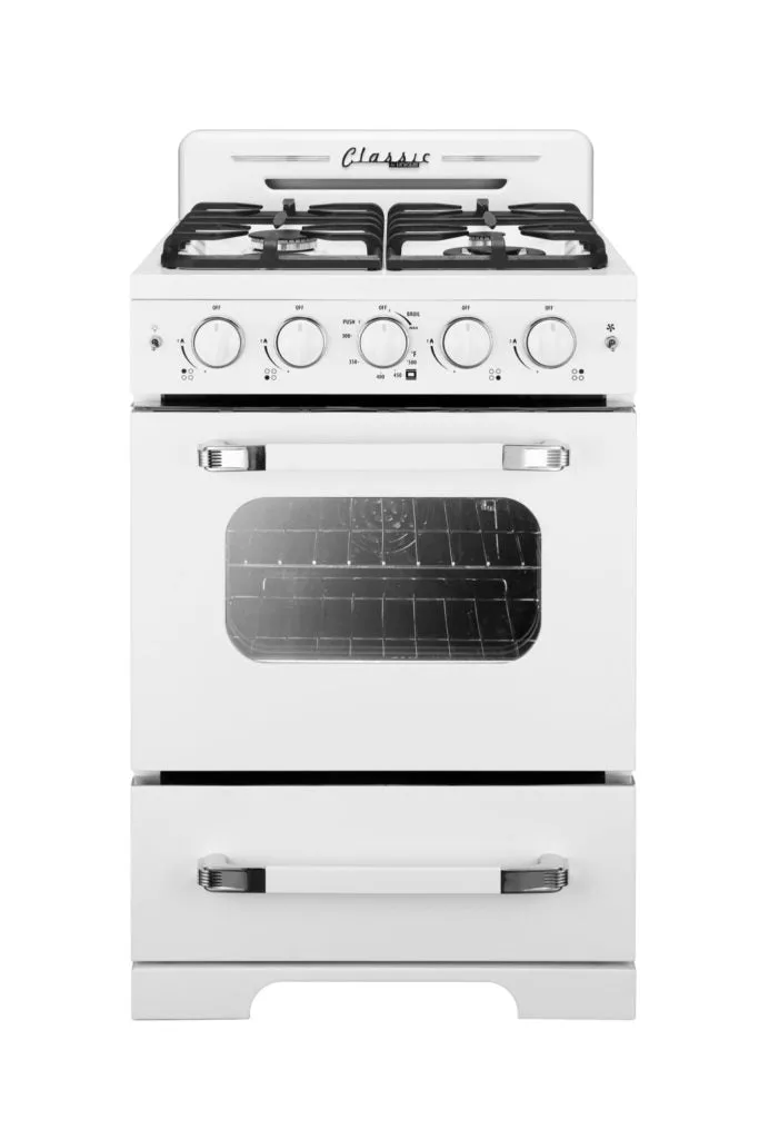 Classic Retro by Unique 24” Convection Gas Range
