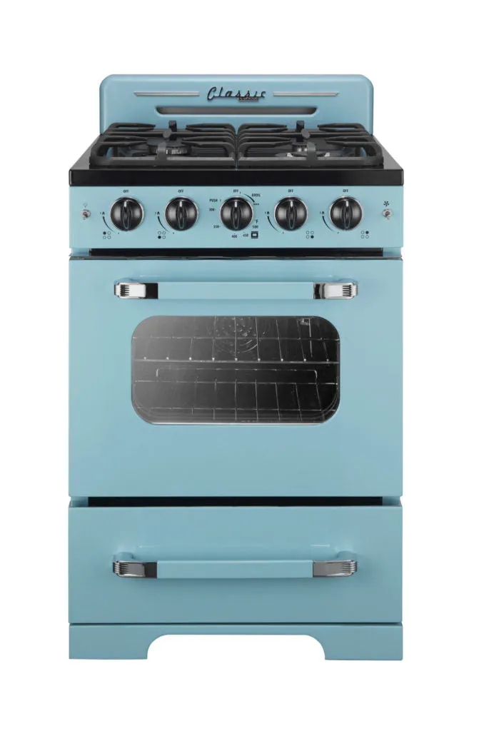 Classic Retro by Unique 24” Convection Gas Range