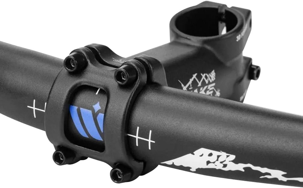 CYSKY 10 17 Bike Stem 31.8 60/70/80/90/100/110/120/130mm MTB Stem Short Handlebar Stem Riser Extender for Mountain Bike Road Bike Downhill City Bike Bicycle