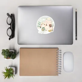 Marshal's Cozy Christmas | Animal Crossing | Bubble-free stickers