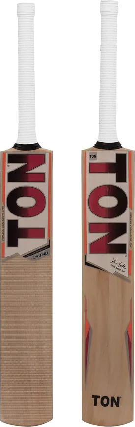 SS TON Legend Premium Cricket Junior Cricket bat - Size 3/4/5/6, Made to Play with Leather and Tennis Balls